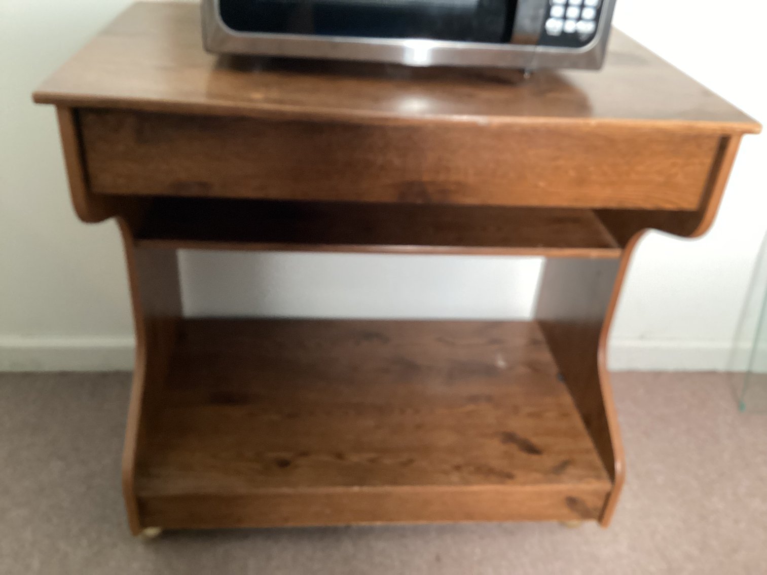 Image for Microwave and Cart