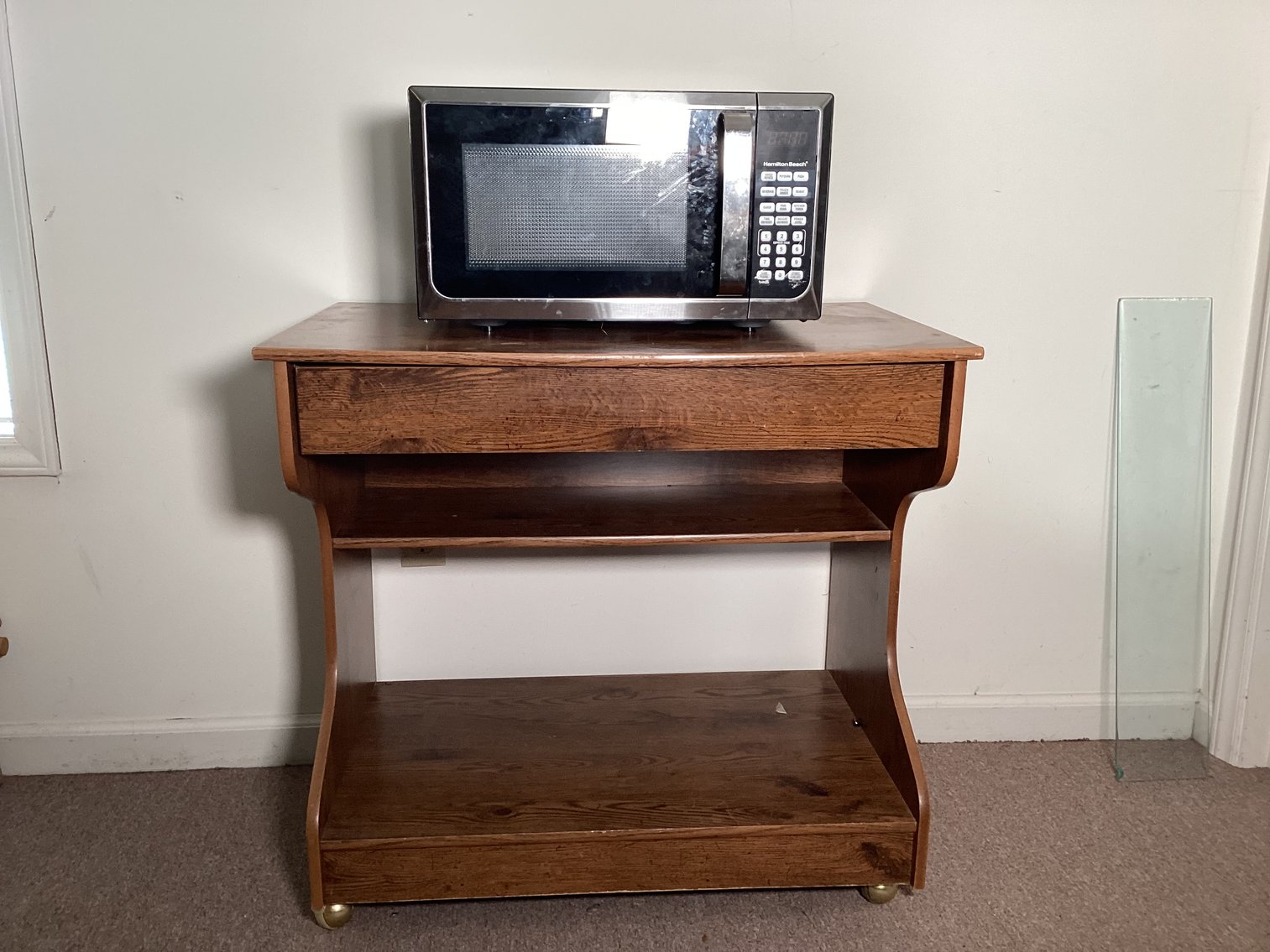 Image for Microwave and Cart