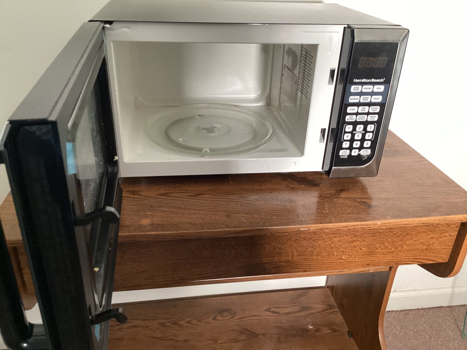 Image for Microwave and Cart