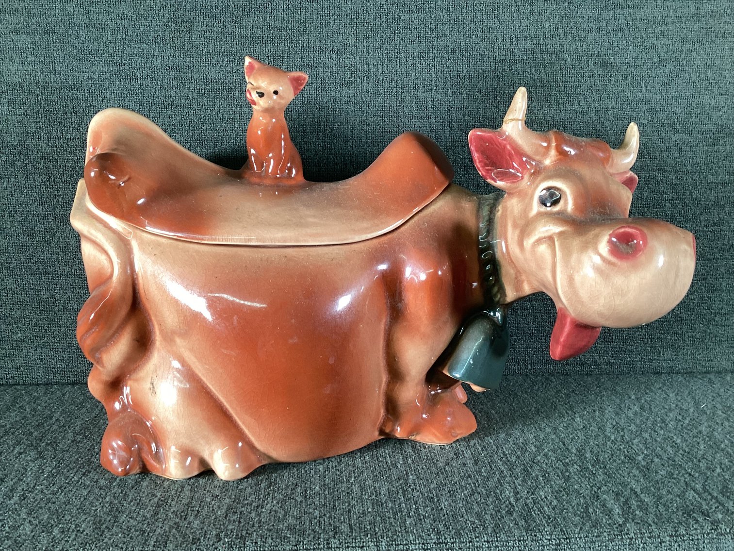 Image for Brush USA Cow Cookie Jar