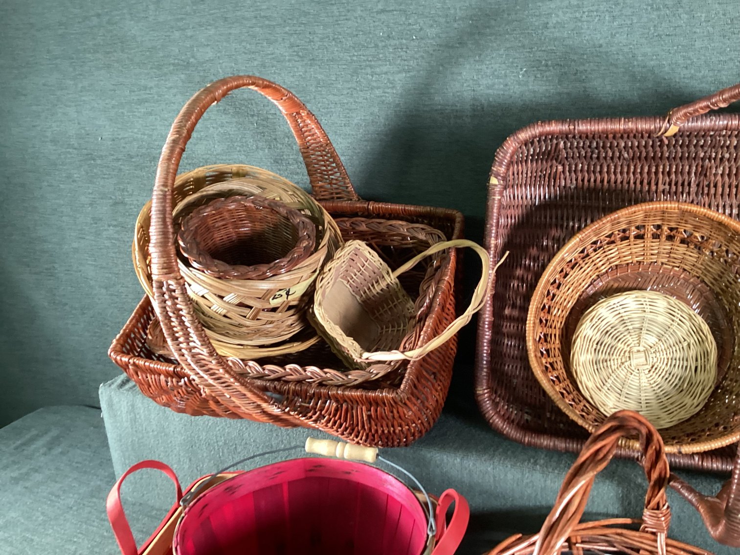 Image for Large Lot of Decorative Baskets