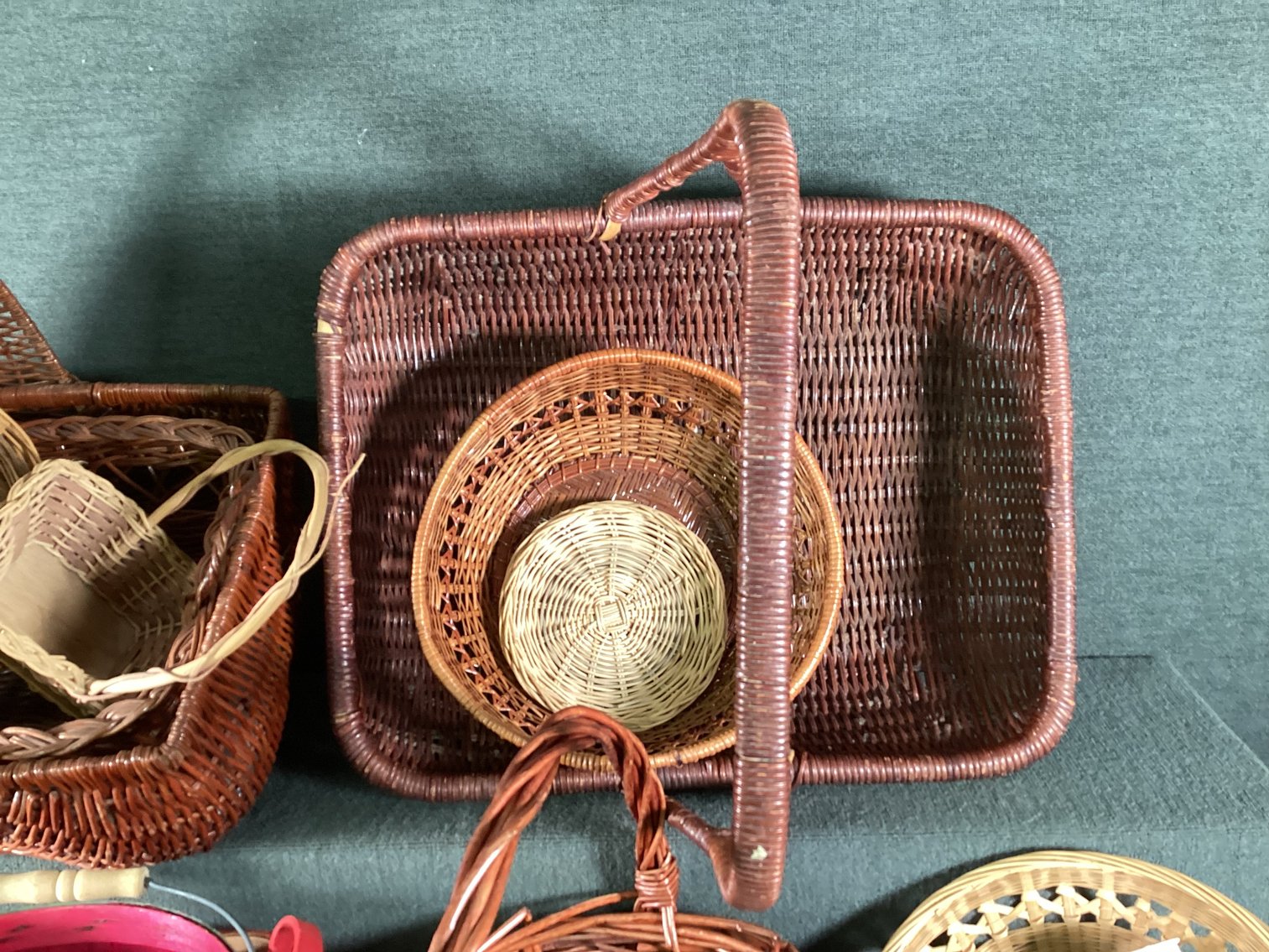 Image for Large Lot of Decorative Baskets