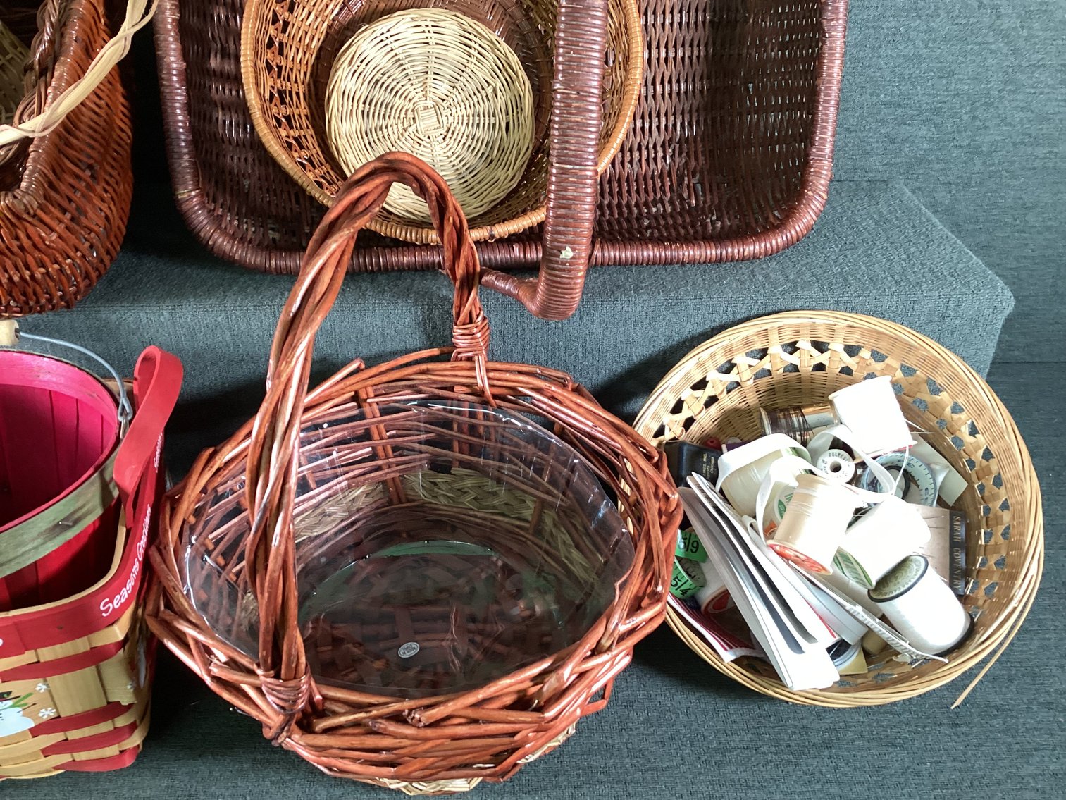 Image for Large Lot of Decorative Baskets