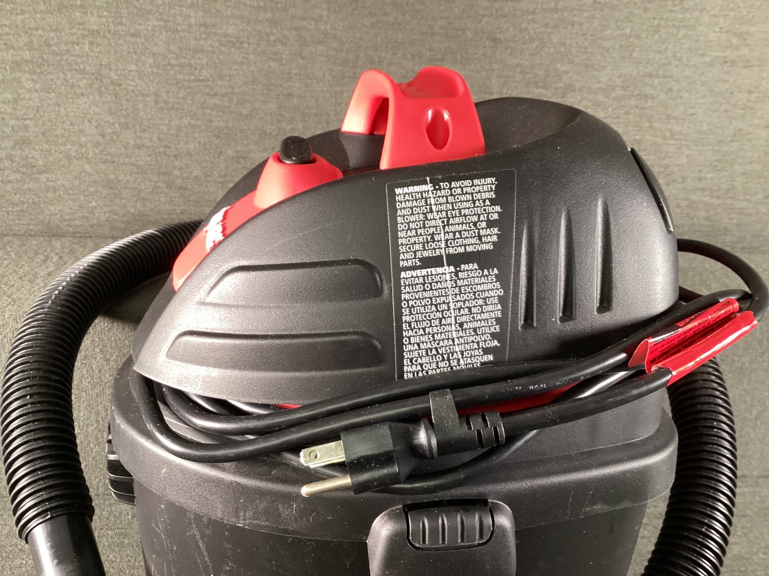 Image for Small Shop VAC with Attachments