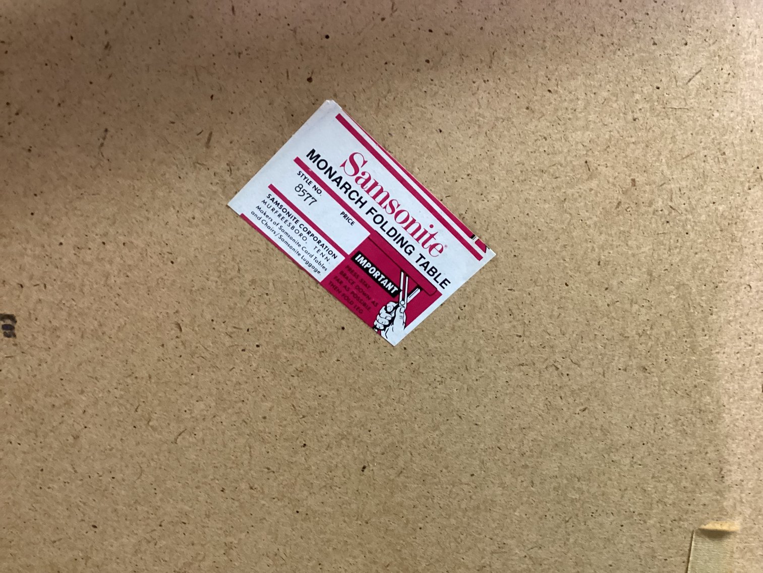 Image for Two Card Tables and a Metal Folding Table