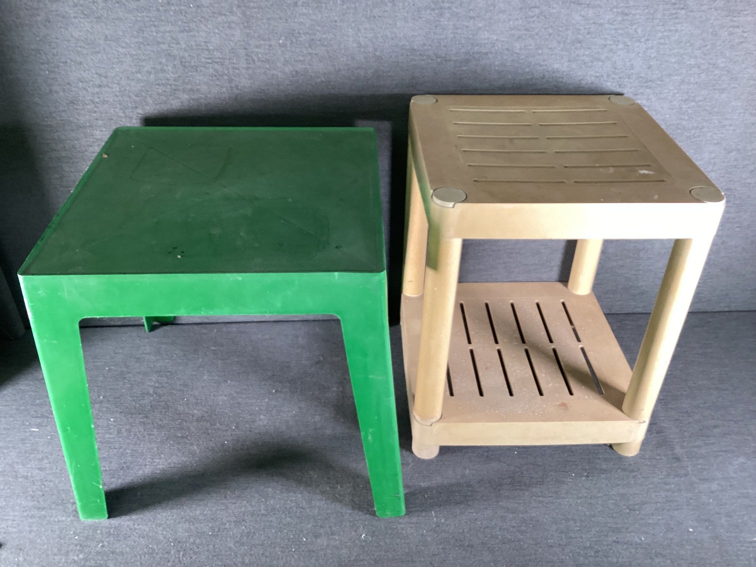 Image for Two Plastic Tables