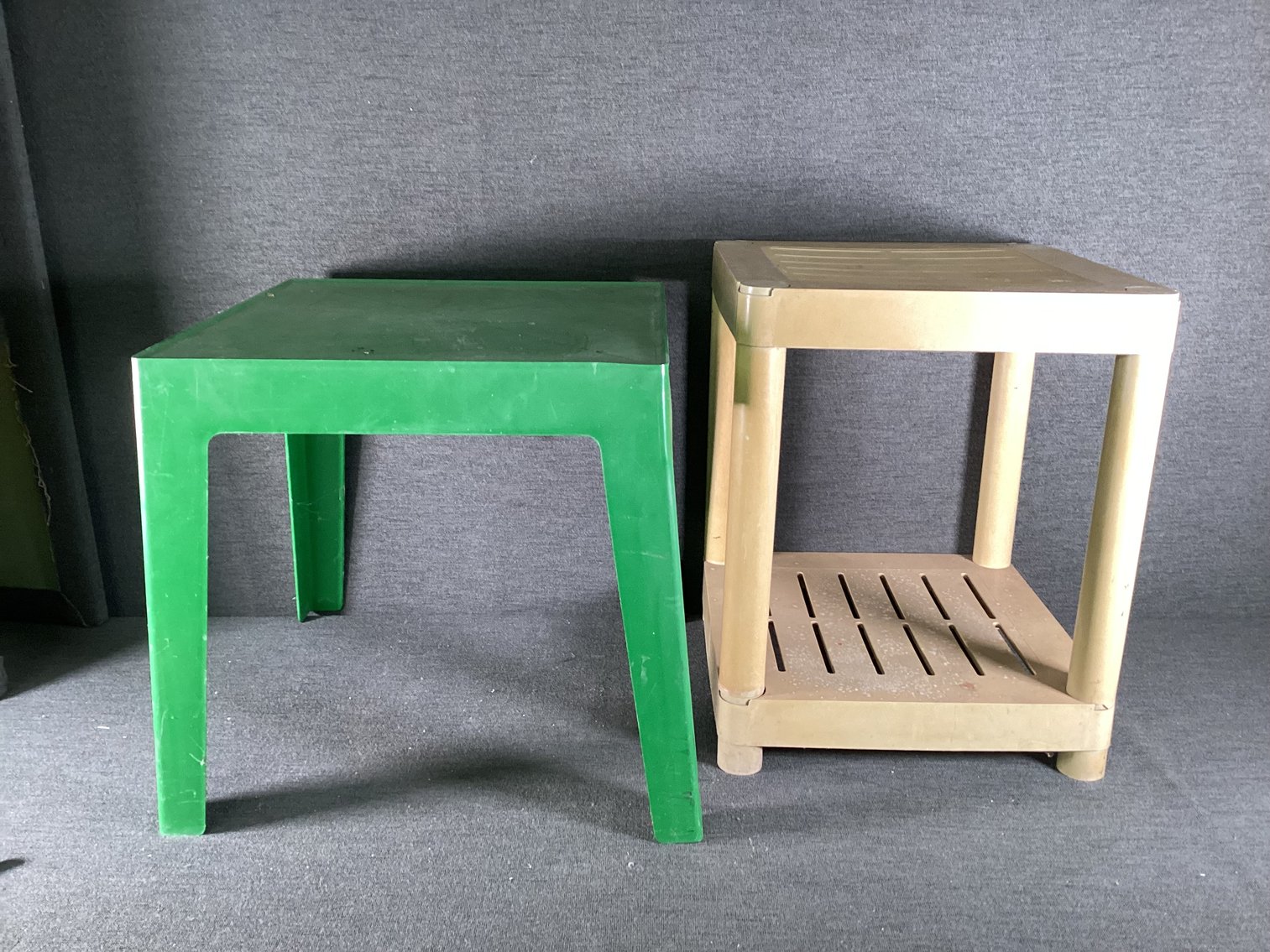 Image for Two Plastic Tables