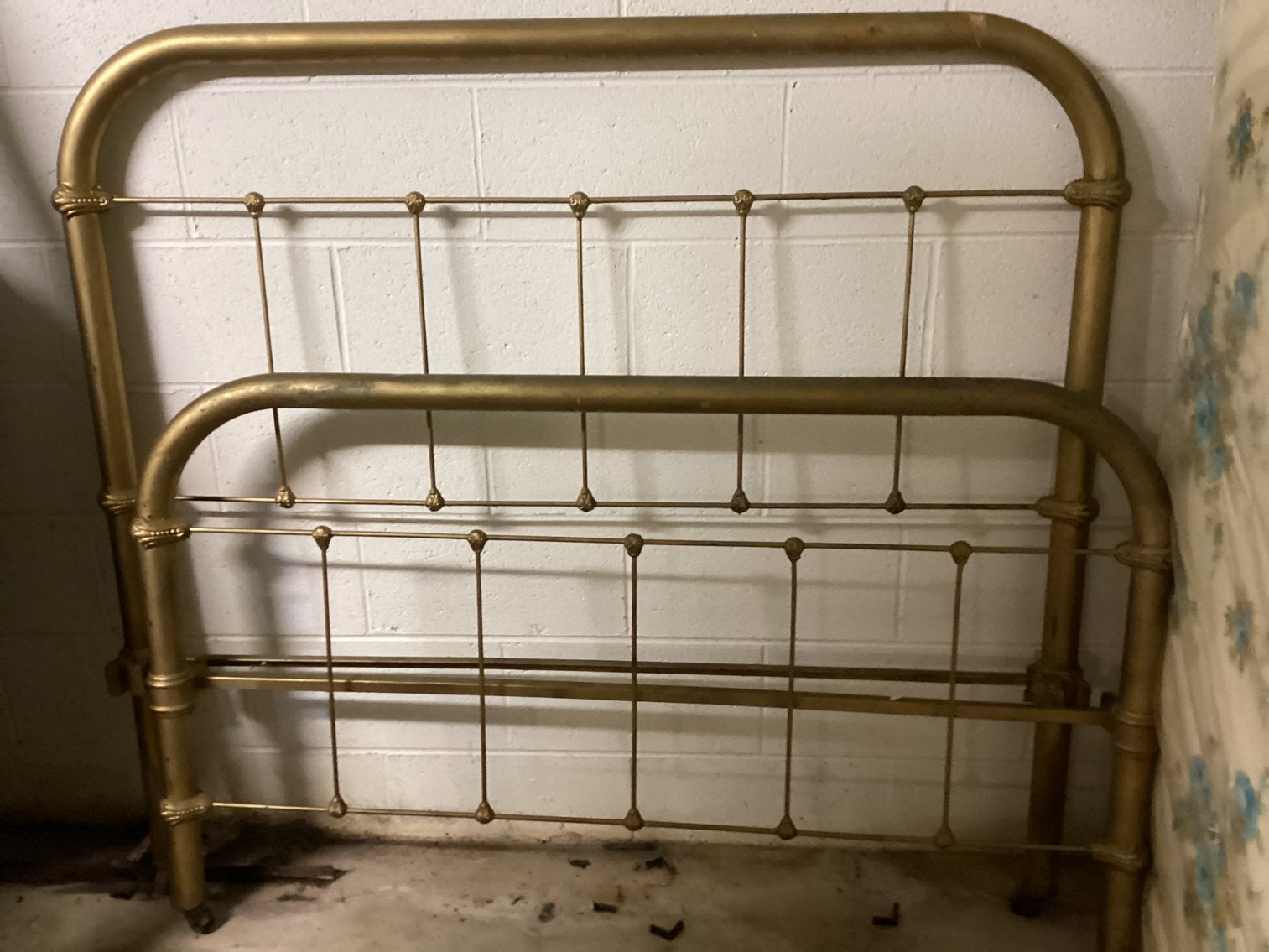 Image for Metal Full Bed with Rails