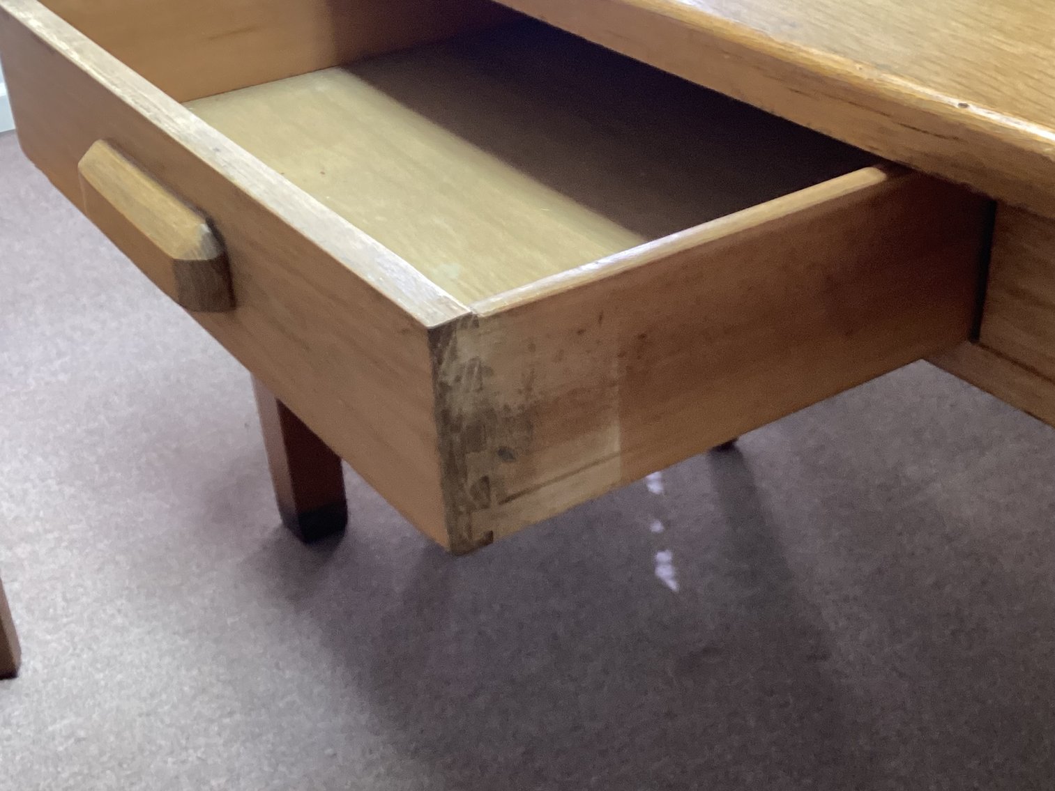 Image for Marion College Library Table & 6 Chairs