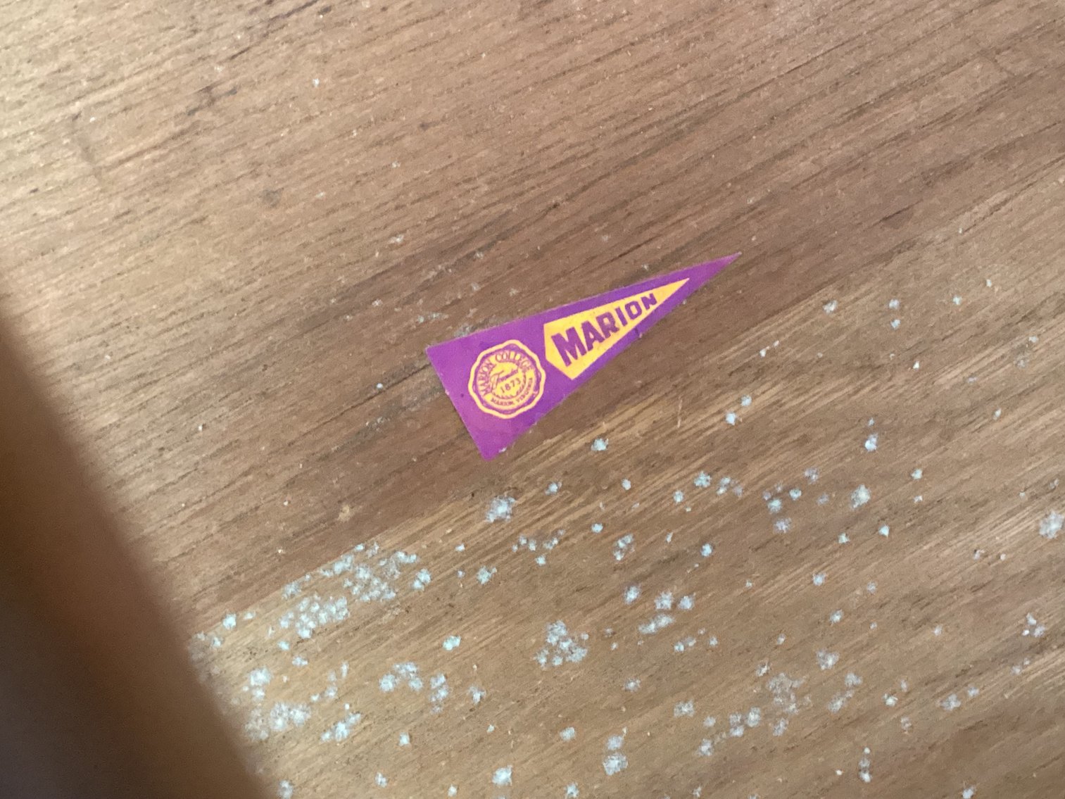 Image for Marion College Library Table & 6 Chairs