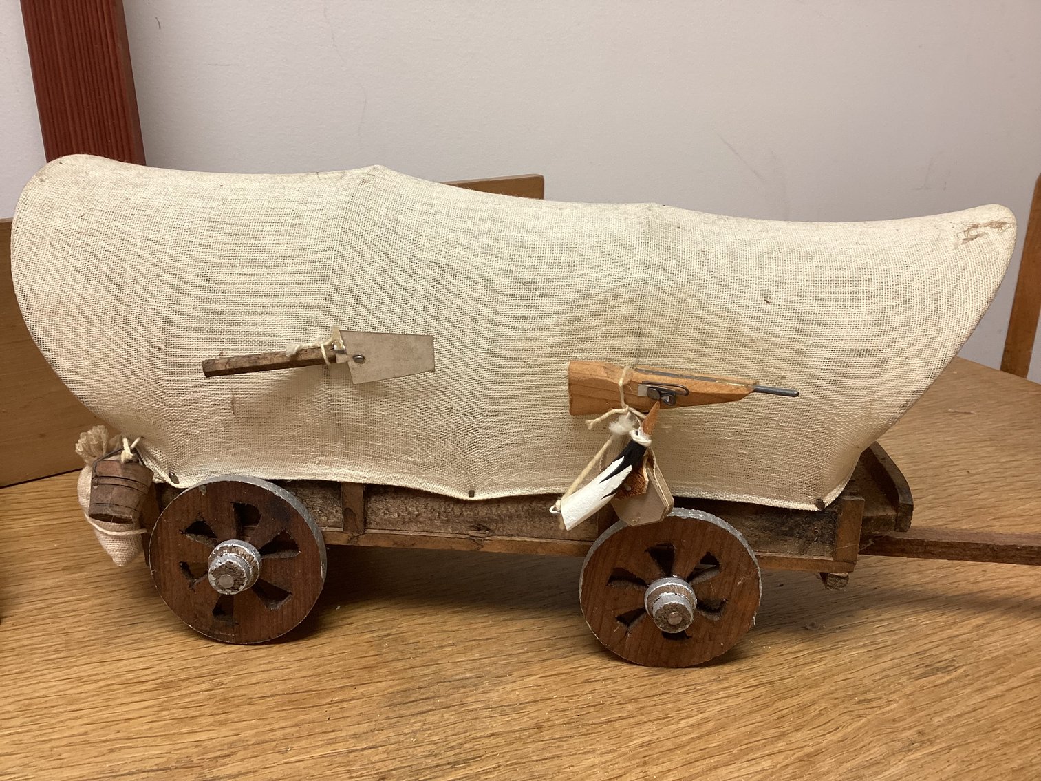 Image for Decor Lot with Shelves and Wagon