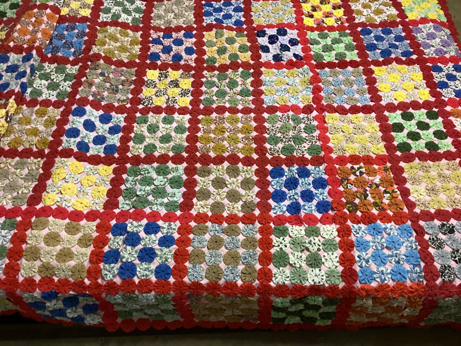 Image for Hand Made Yo-Yo Quilt and More