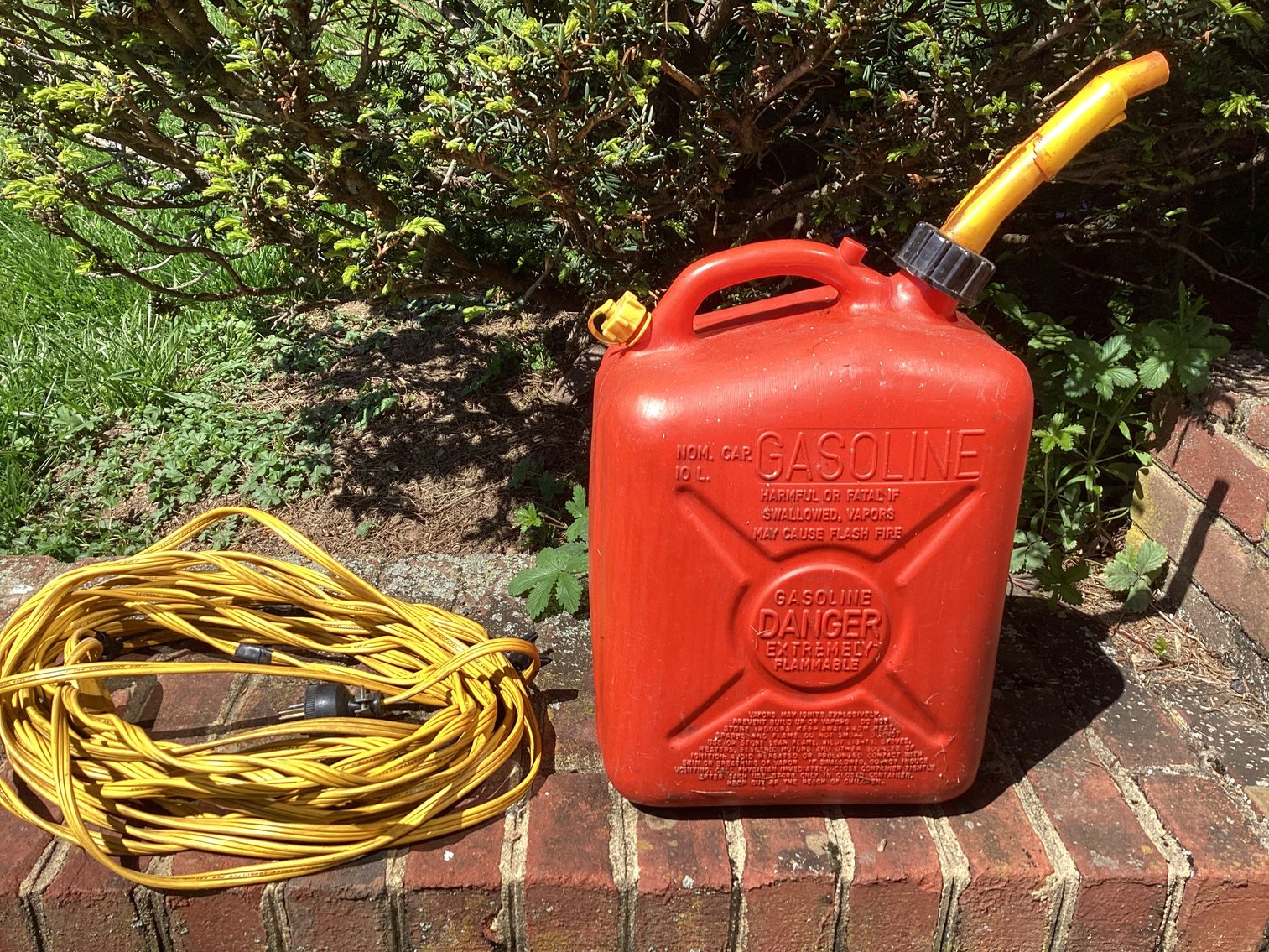 Image for Gas Can and Extension Cord