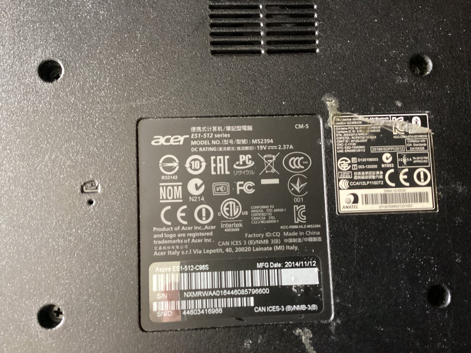 Image for Acer 15” Laptop Computer