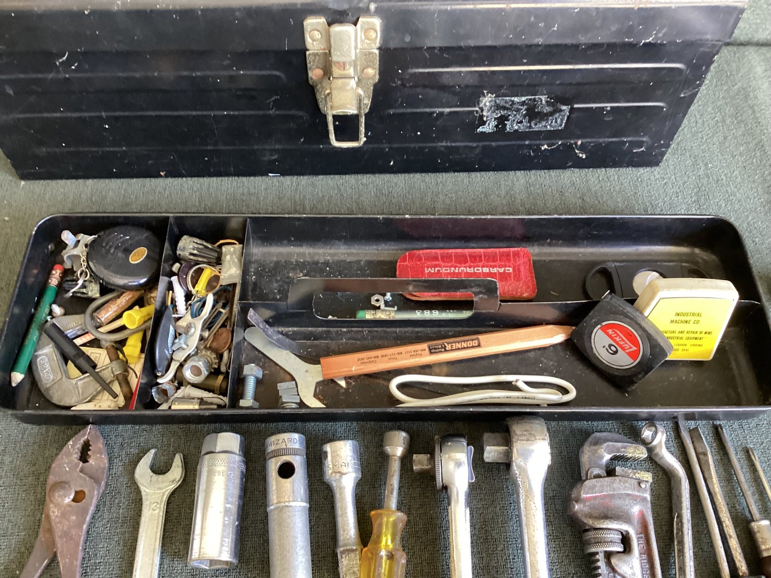 Image for Tool Box and Craftsman Socket Set