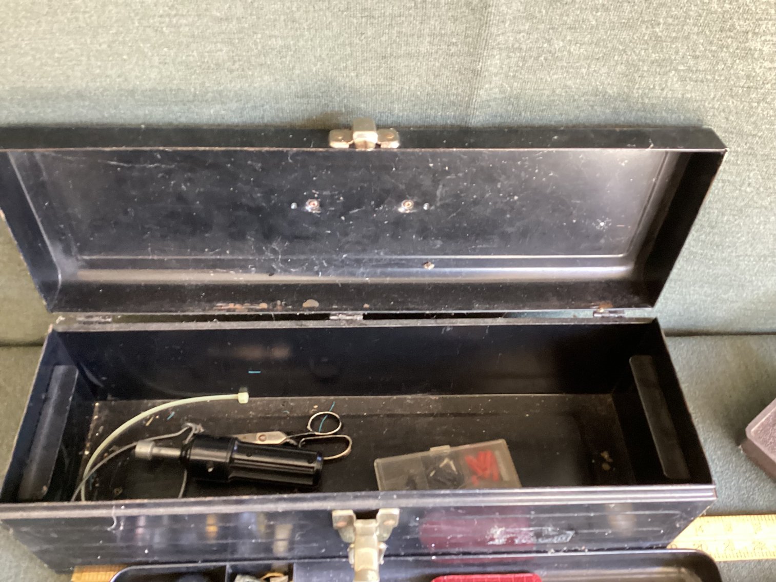 Image for Tool Box and Craftsman Socket Set