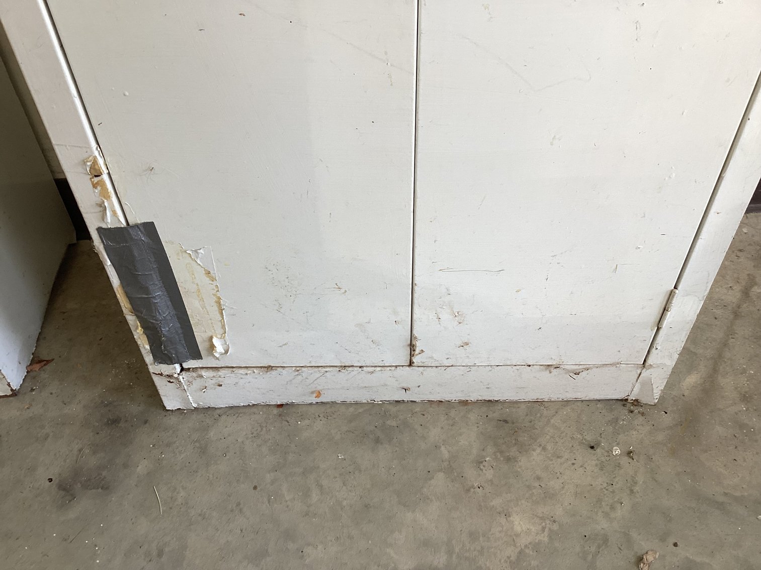 Image for White Metal Storage Cabinet