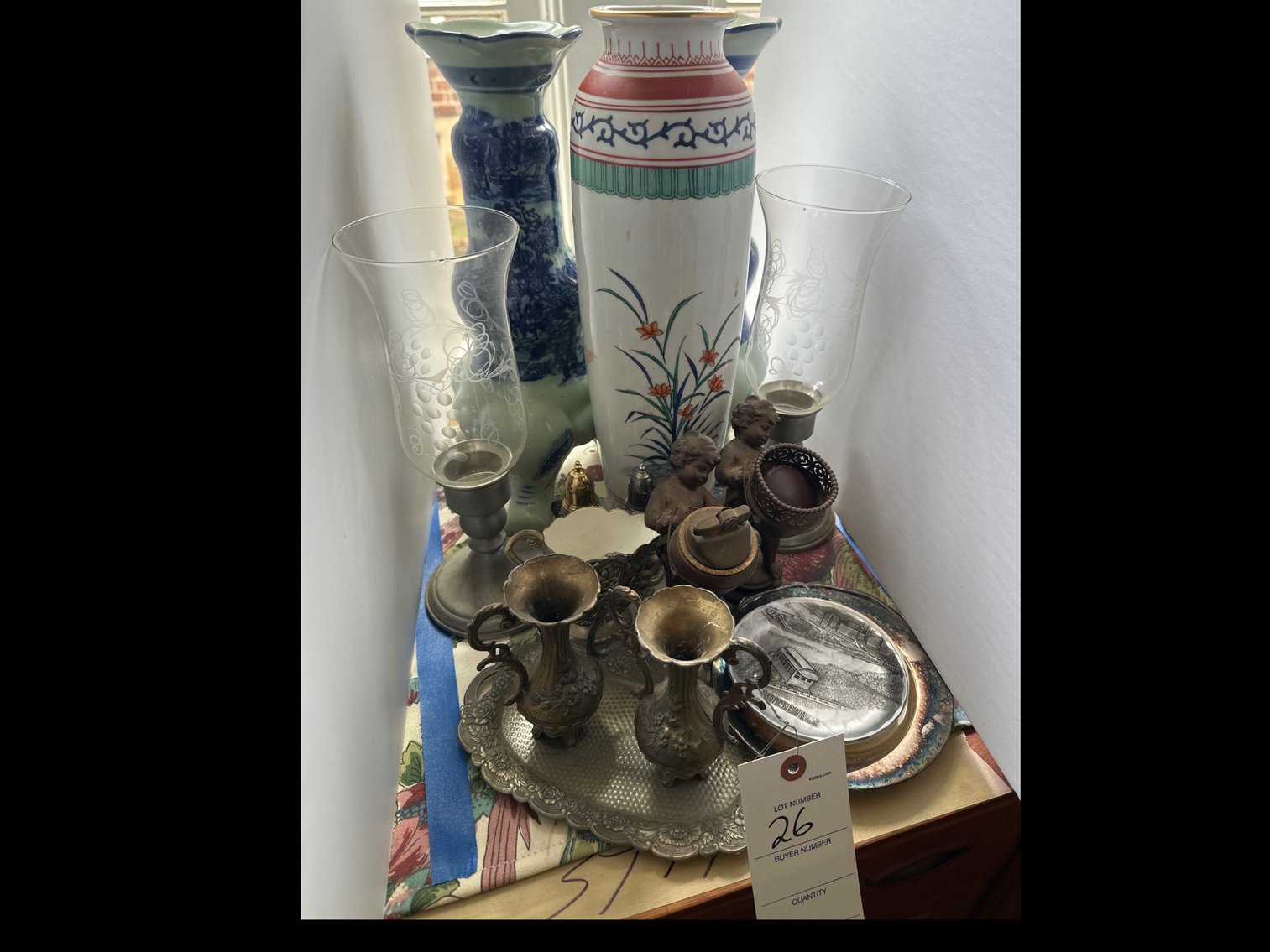 Image for Assorted vases candle holders , etc.