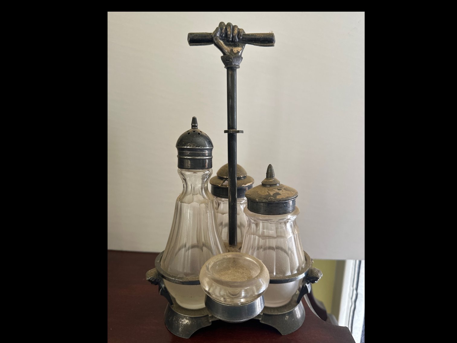 Image for Pickle Jar, salt & pepper , ice tongs