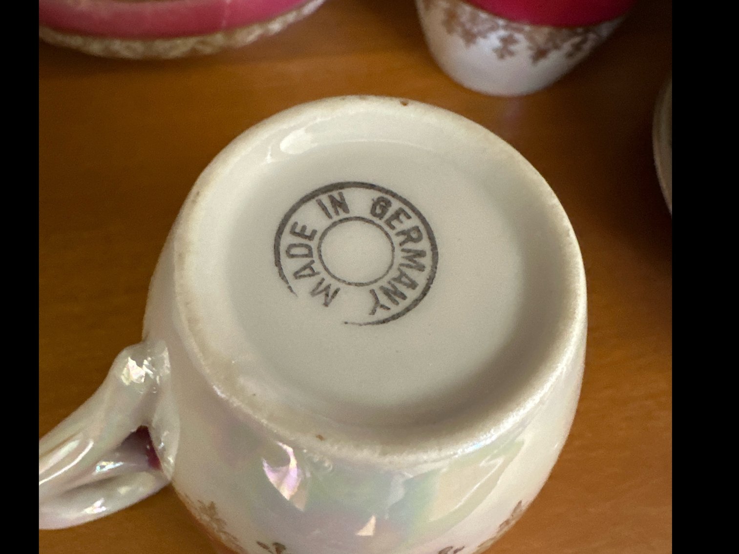 Image for German pottery set