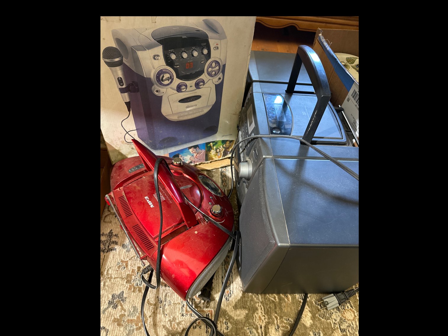 Image for Karaoke machine and 2 radios