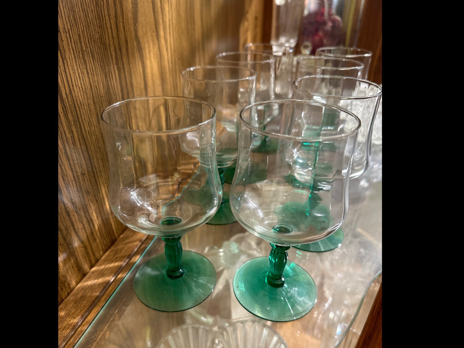 Image for Assorted glassware