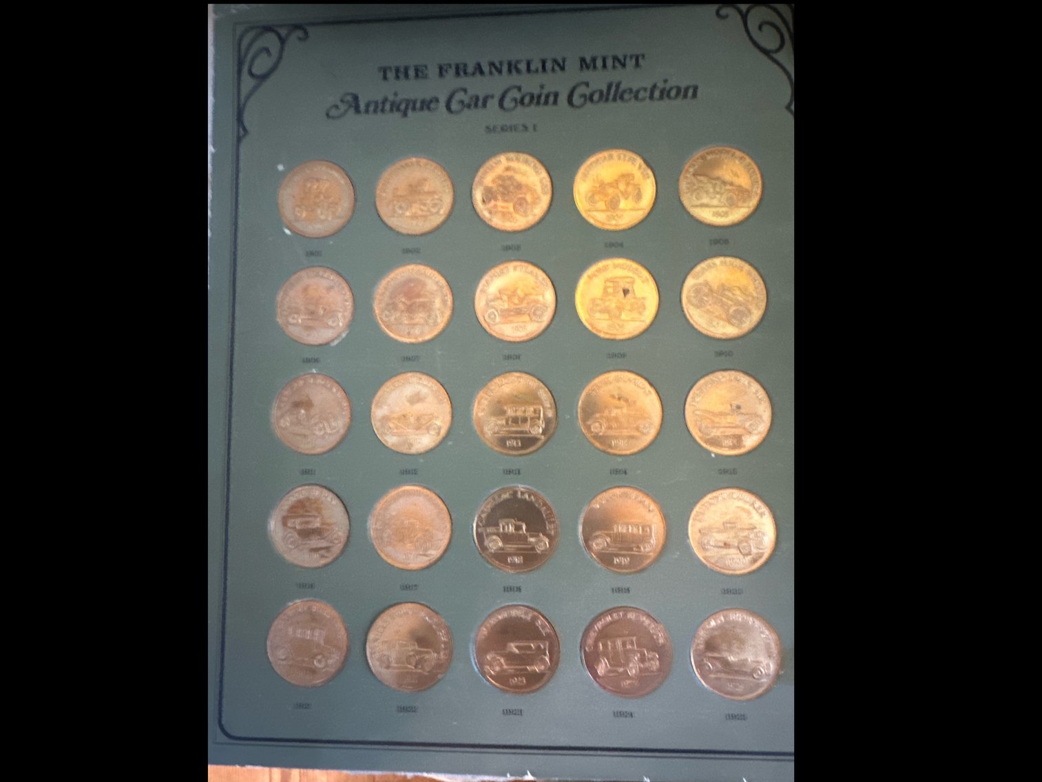 Image for Coin collection and toy truck