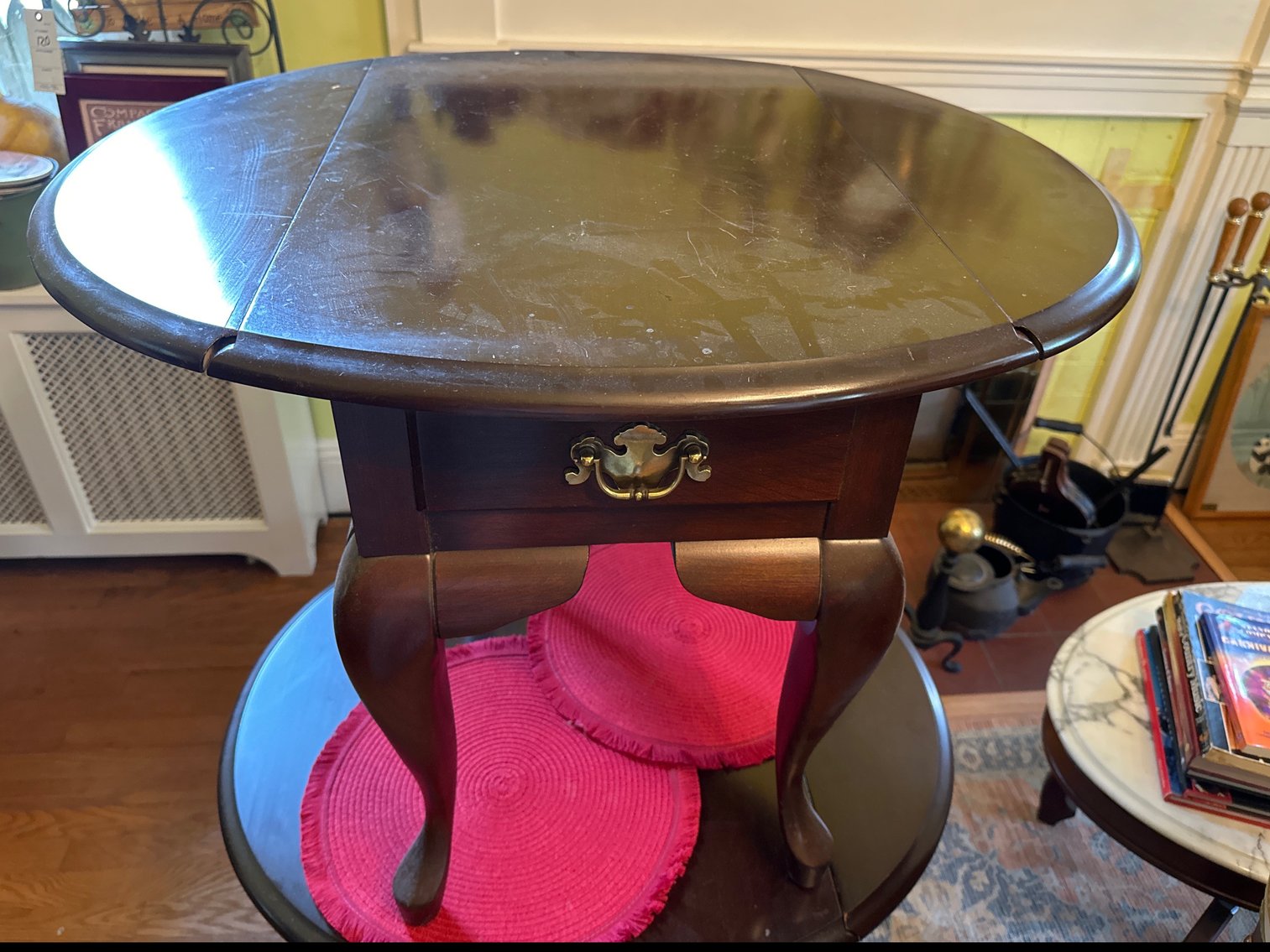 Image for Drop leaf end tables (2)