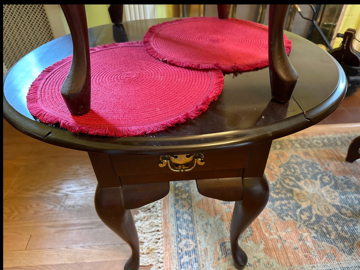 Image for Drop leaf end tables (2)