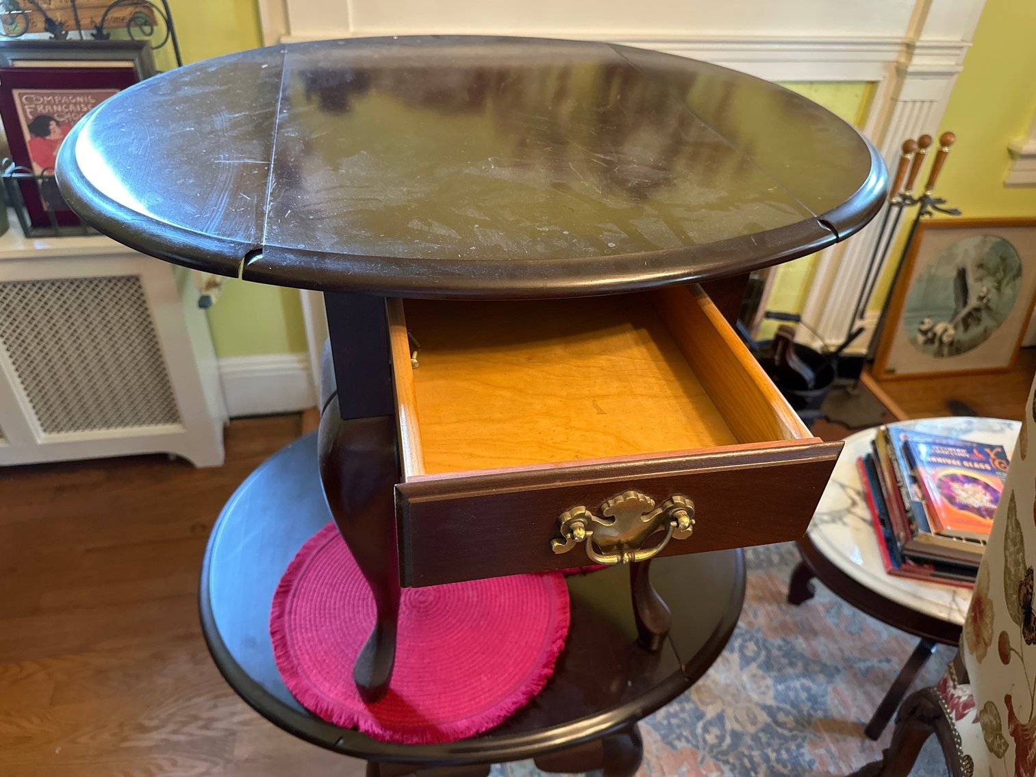 Image for Drop leaf end tables (2)