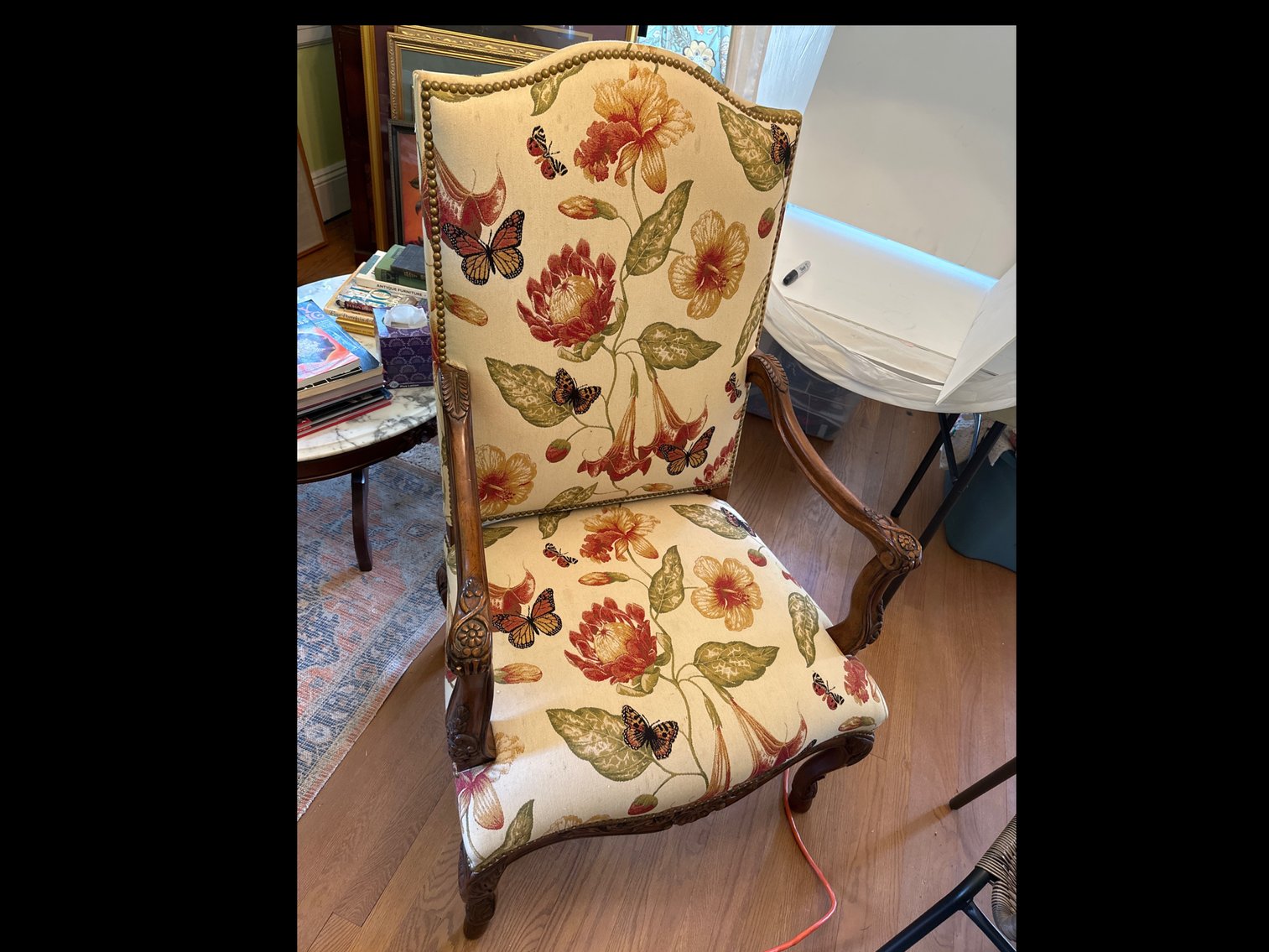 Image for Floral Chair set of 2