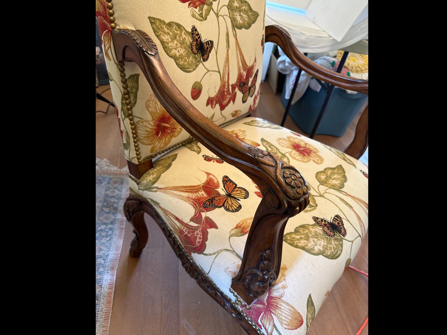 Image for Floral Chair set of 2