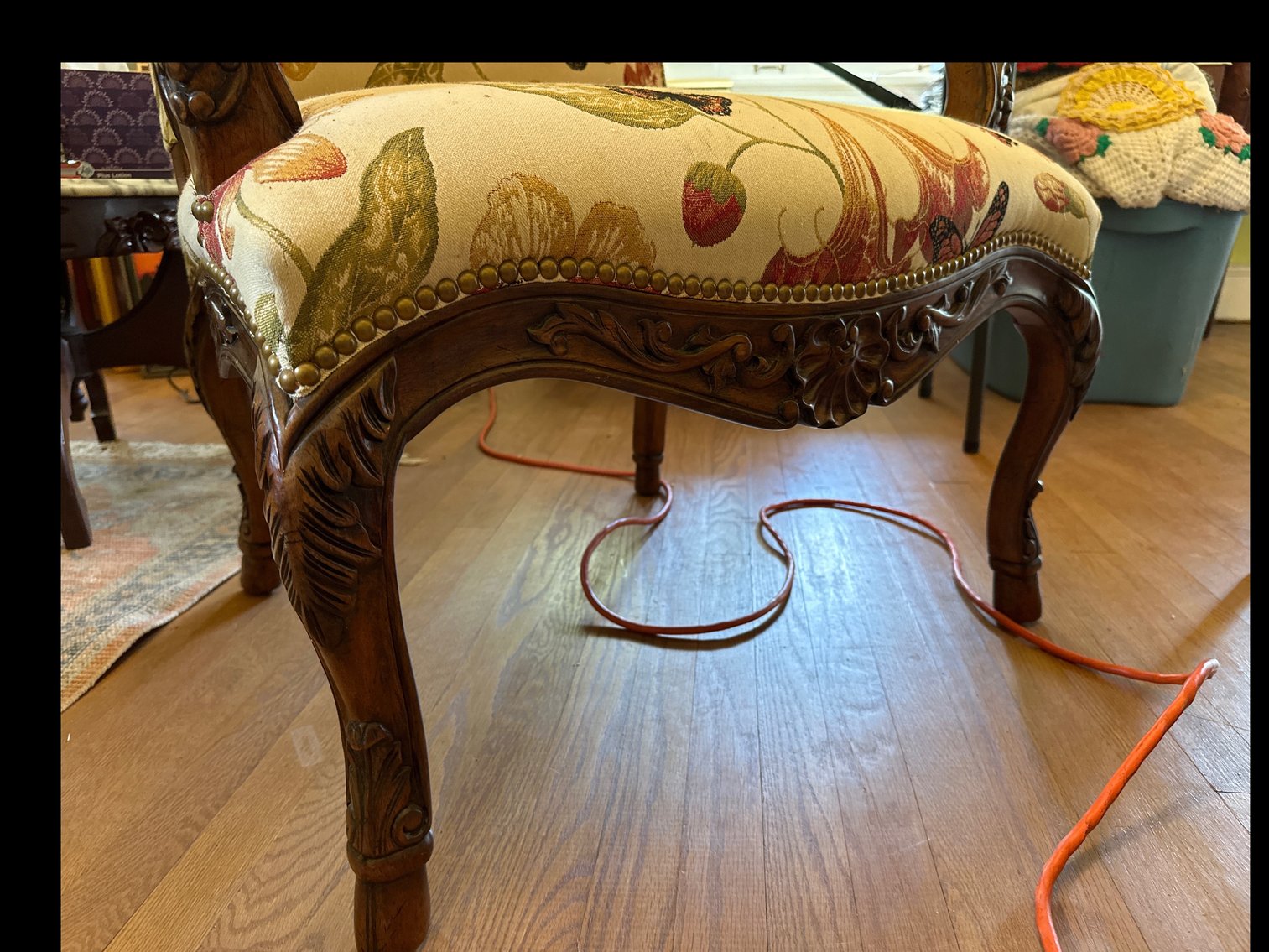 Image for Floral Chair set of 2