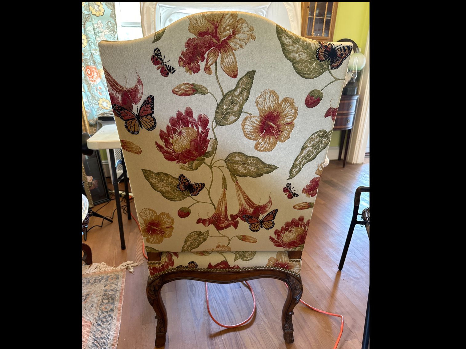 Image for Floral Chair set of 2