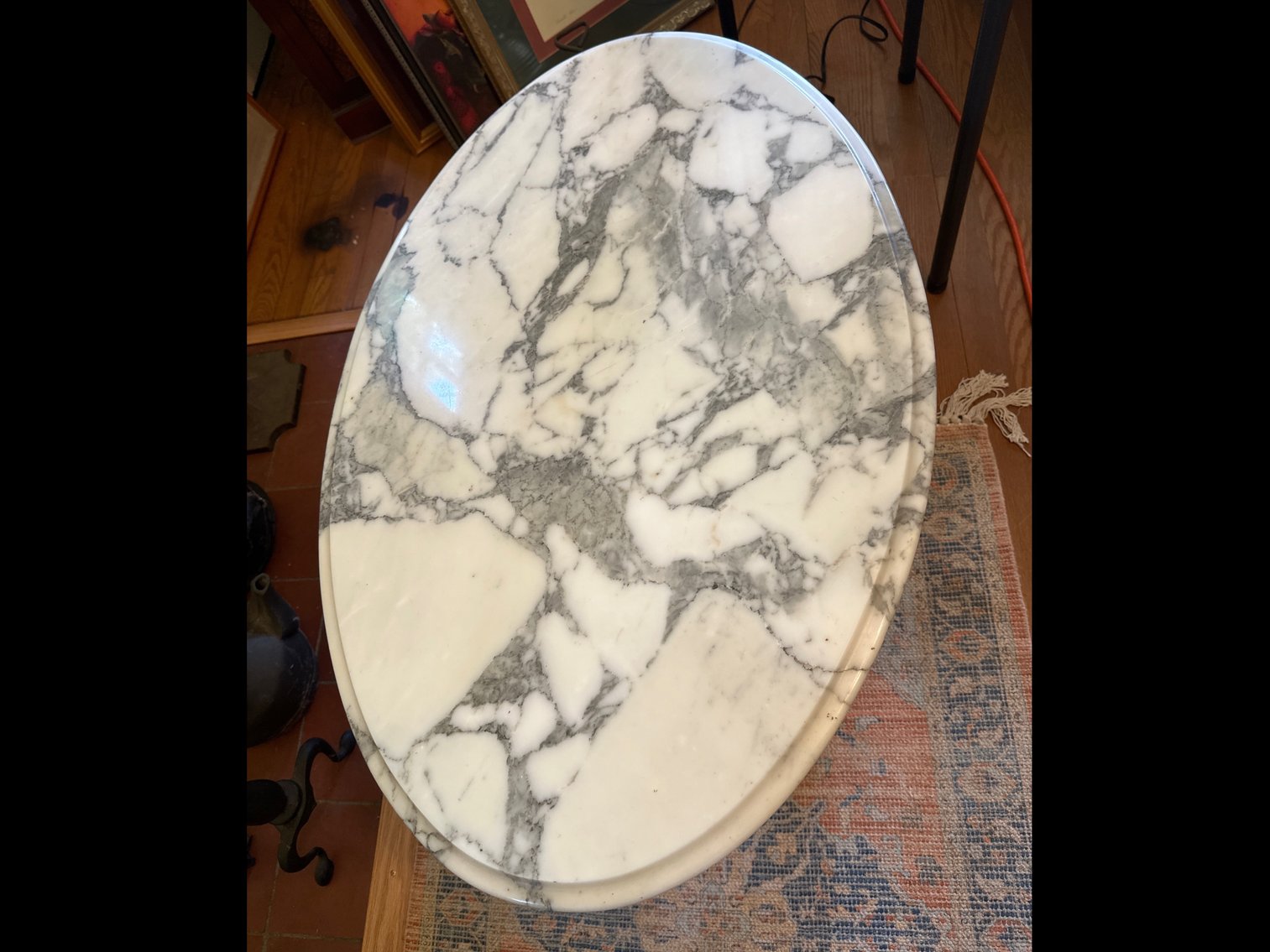 Image for Marble top table