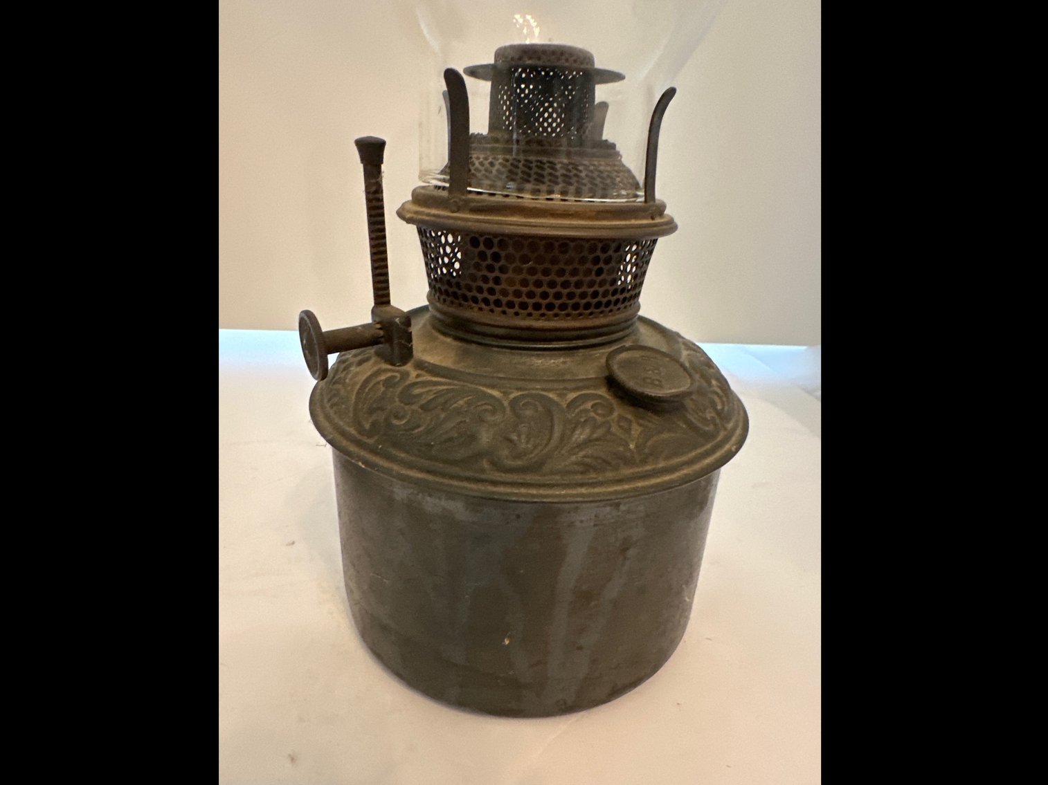 Image for Oil lamps (2) electric lamp (1)