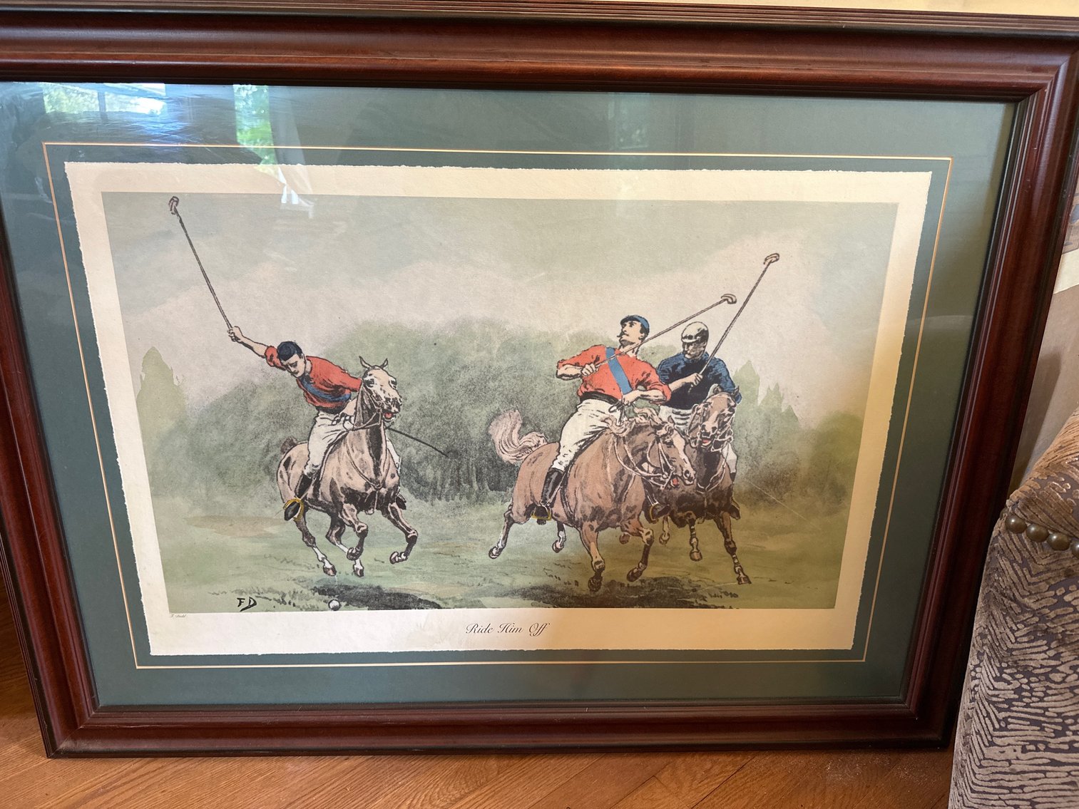 Image for Framed polo pictures