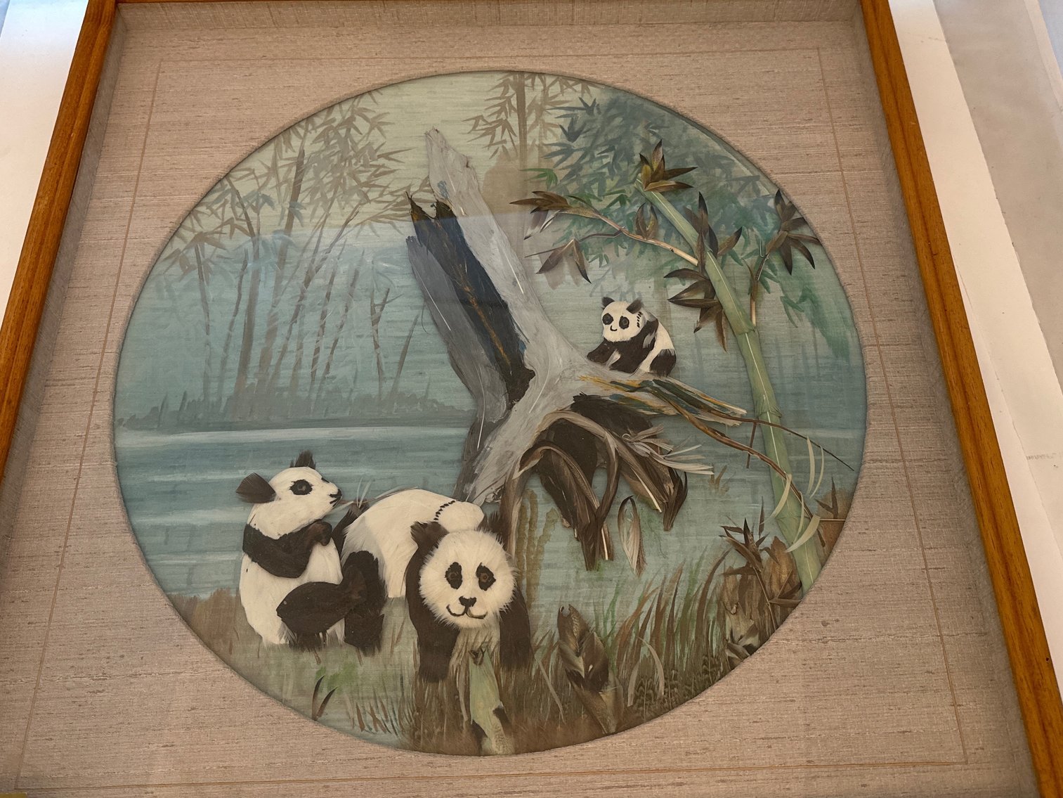 Image for Feather art framed