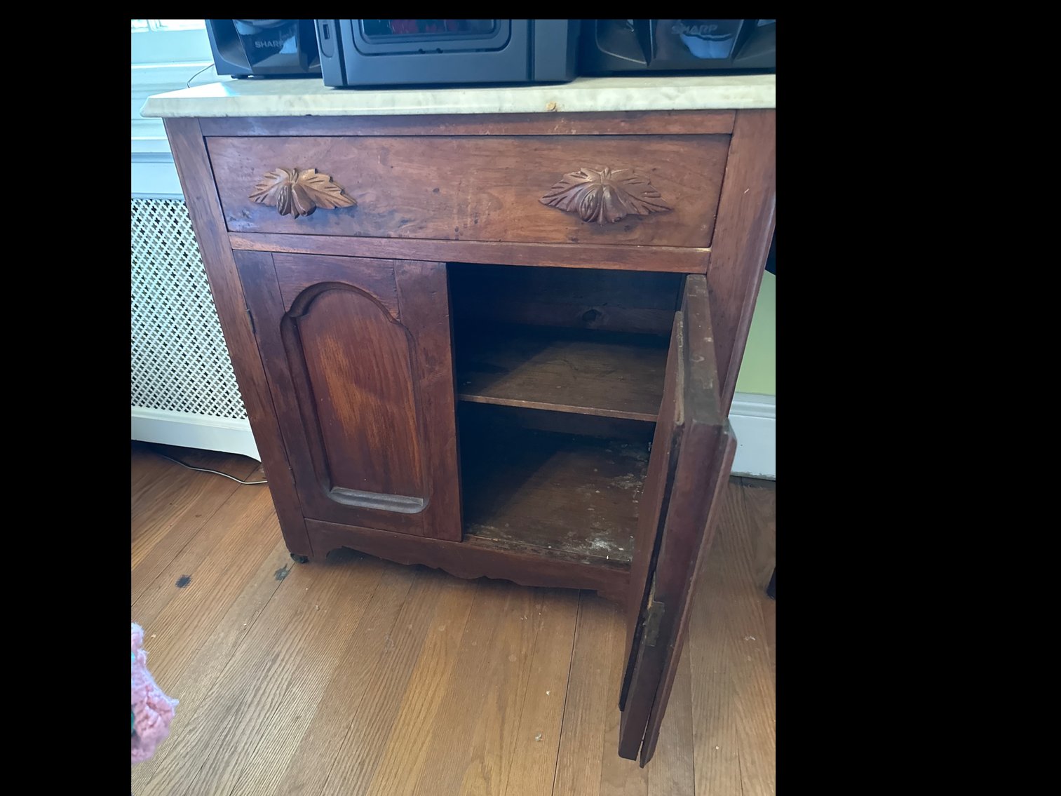 Image for Marble top chest