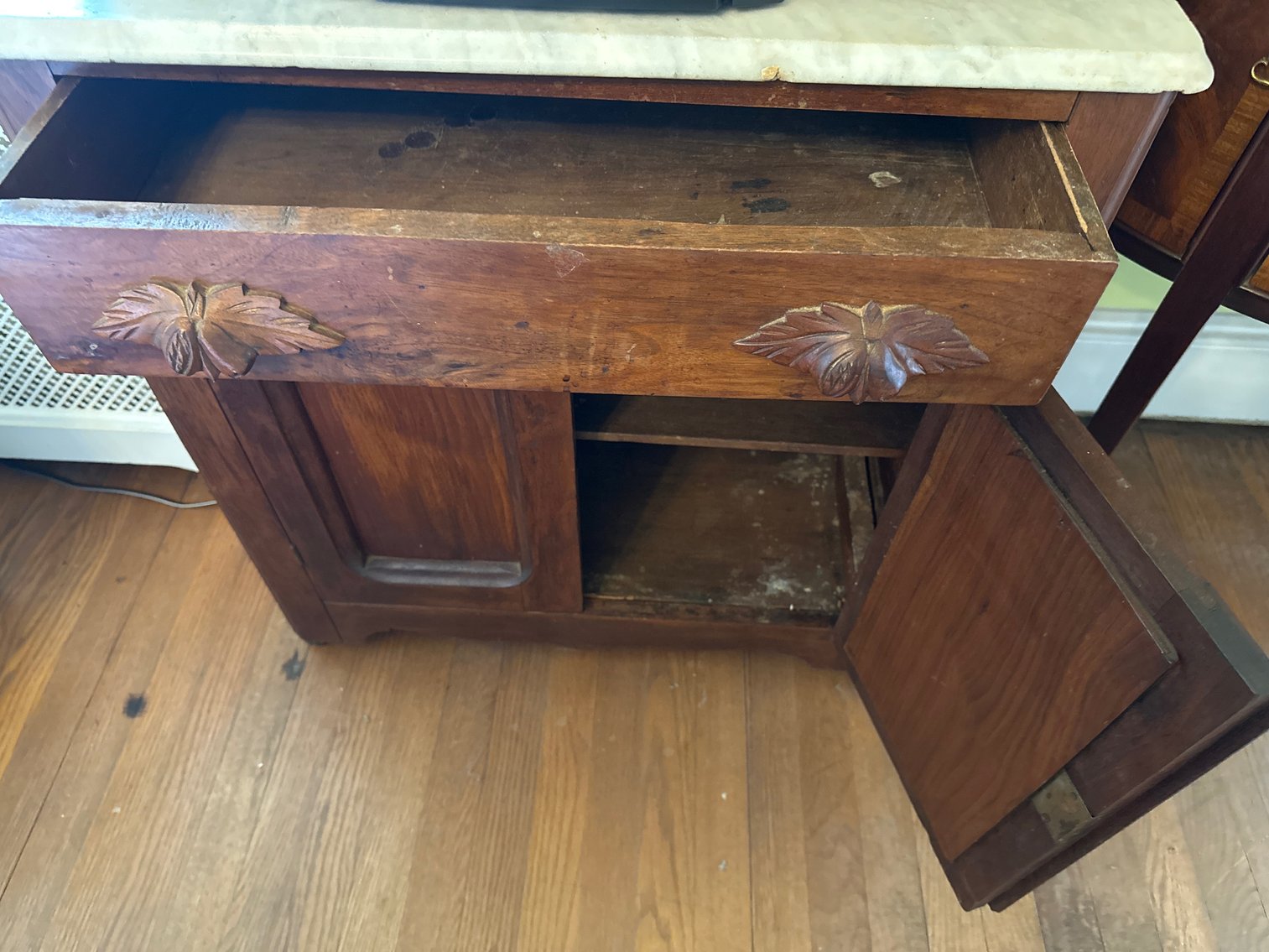 Image for Marble top chest