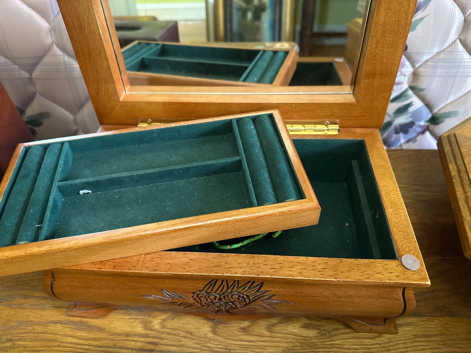 Image for Clocks, jewelry box