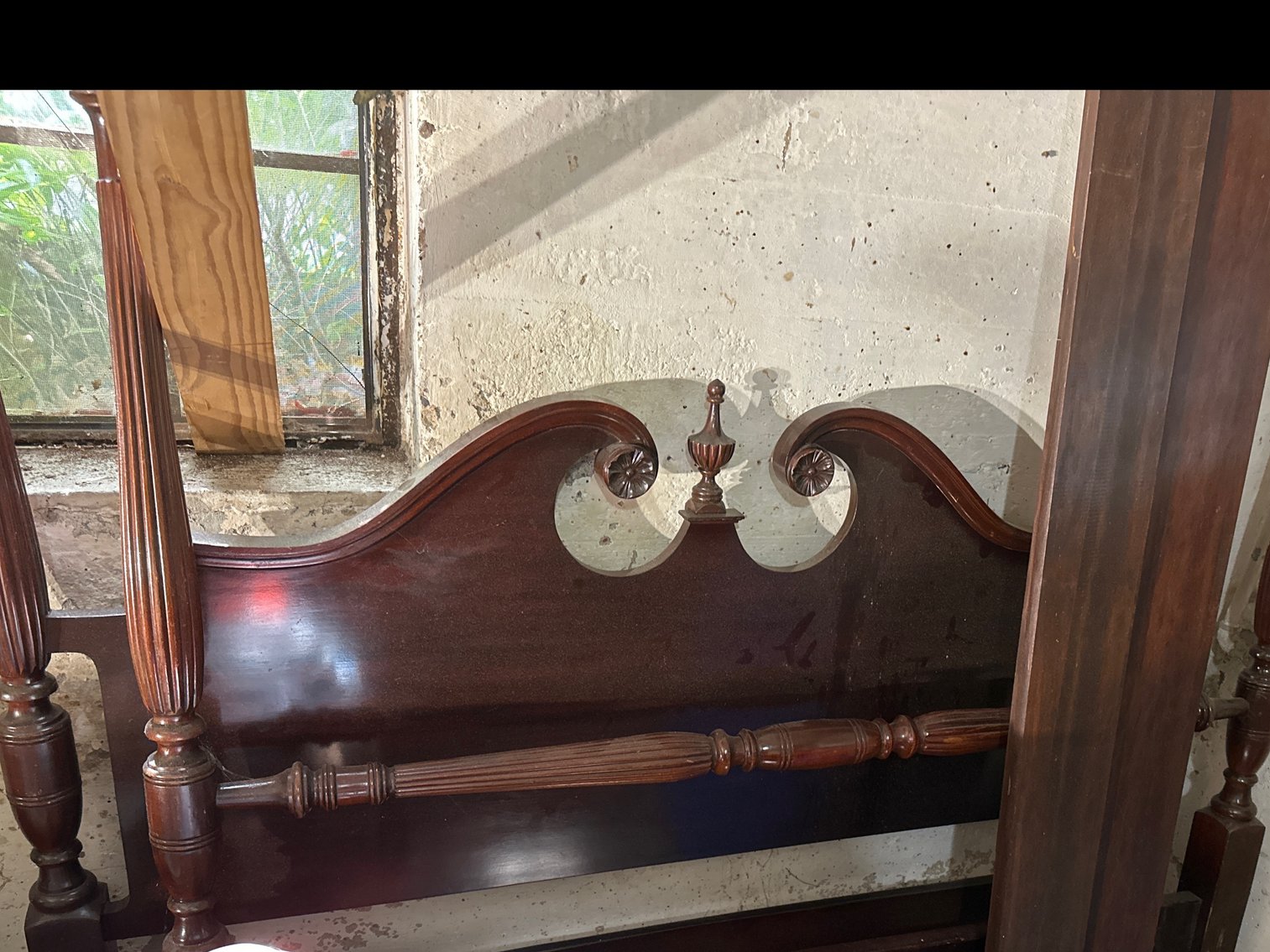 Image for Head board and foot board with rails