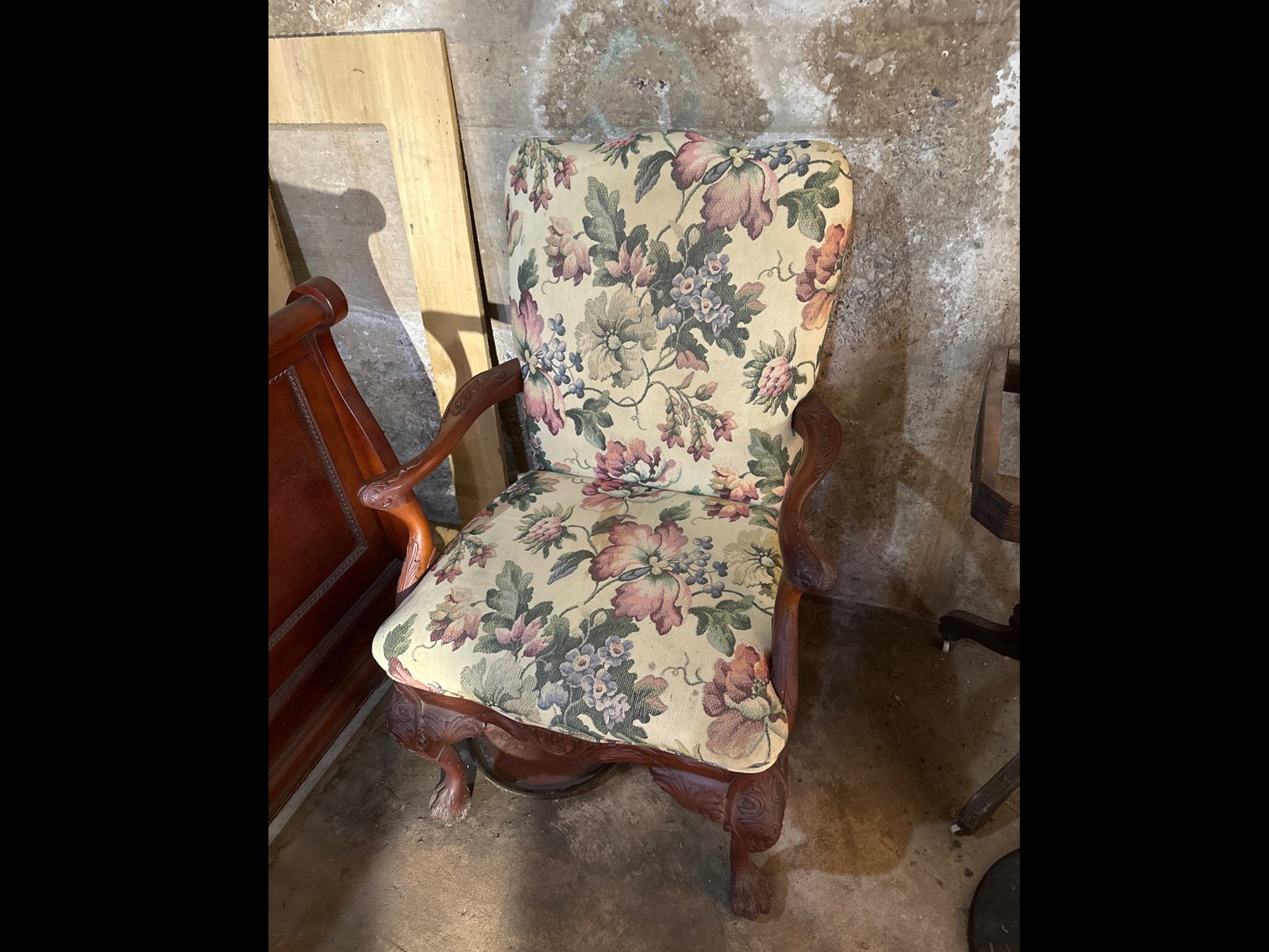 Image for Floral Chair set of 2