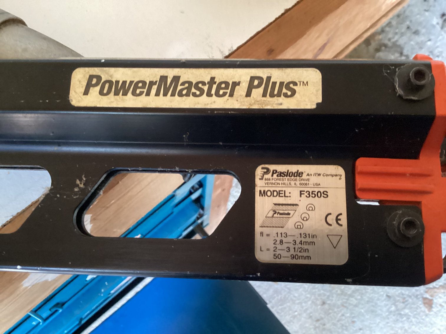 Image for Paslode Air Nailer and Nails