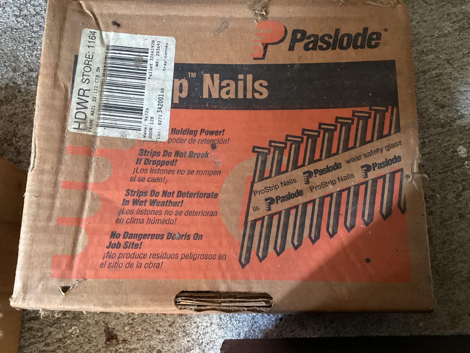 Image for Paslode Air Nailer and Nails