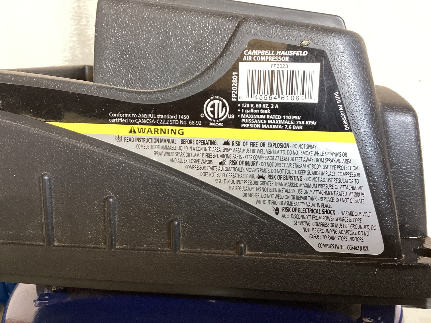 Image for Kobalt Air Compressor