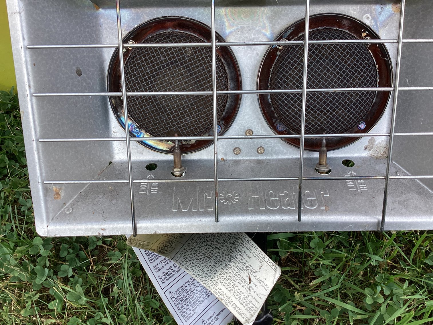 Image for Mr Heater and Propane Tank