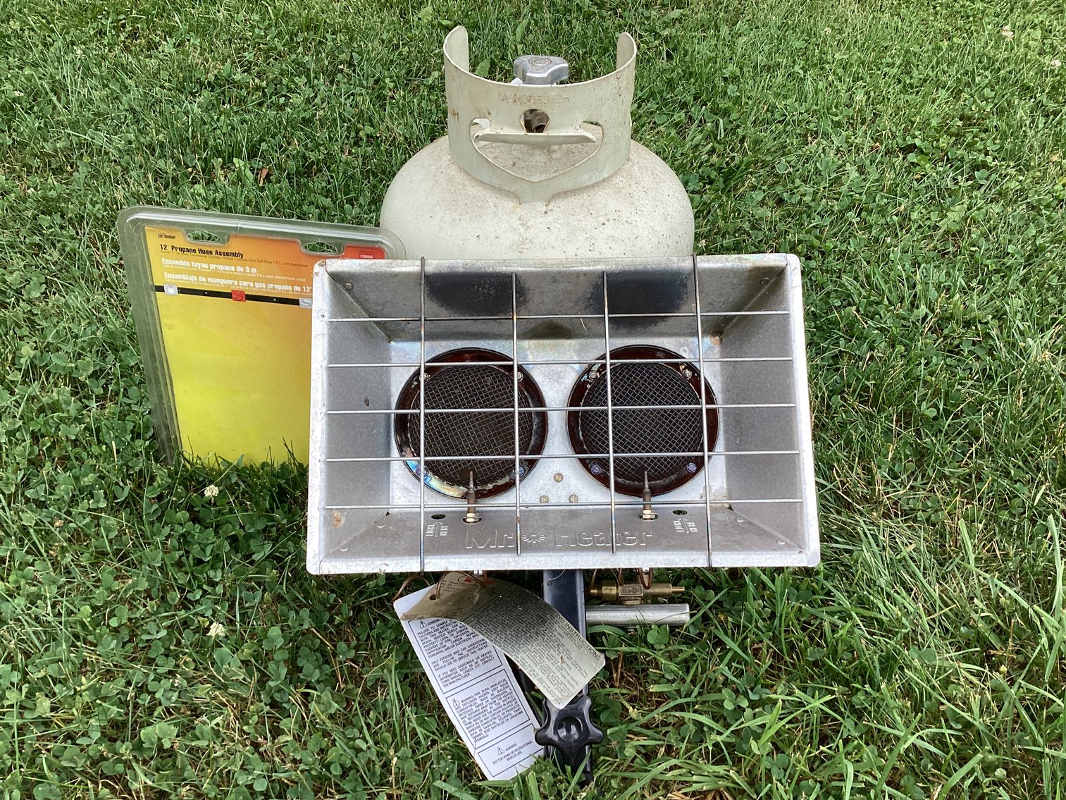 Image for Mr Heater and Propane Tank