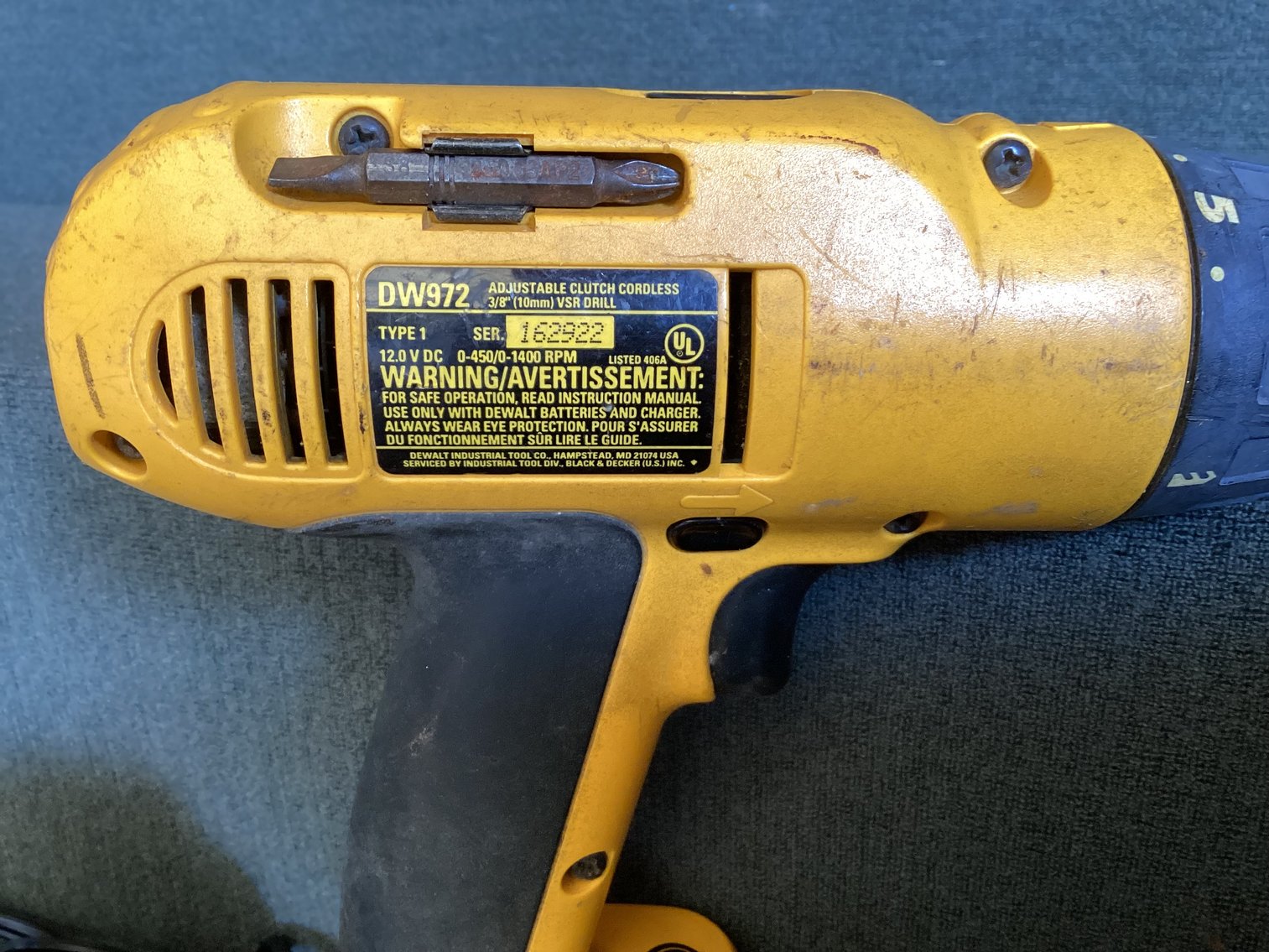 Image for DeWalt Battery Powered Drill