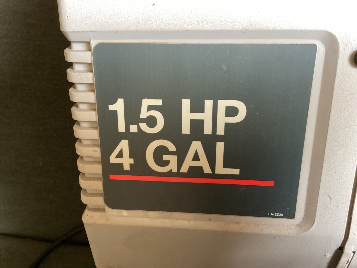 Image for DeVilbiss Air Compressor with Tank